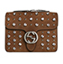 Gucci Interlocking GG Crystal Bag, front view